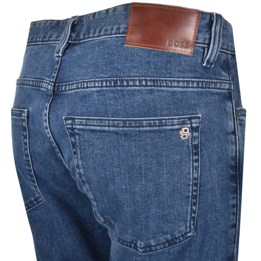 Image number 4 for BOSS Delaware Slim Fit Jeans Blue