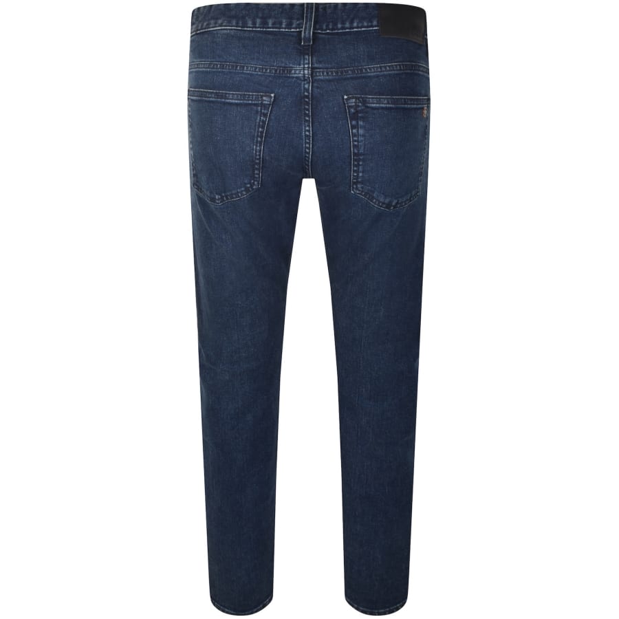Image number 3 for BOSS Delaware Slim Fit Jeans Navy