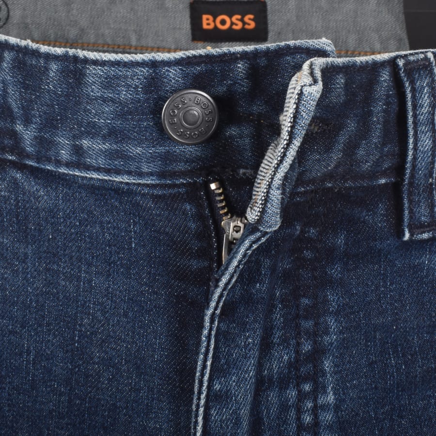 Image number 5 for BOSS Delaware Slim Fit Jeans Navy
