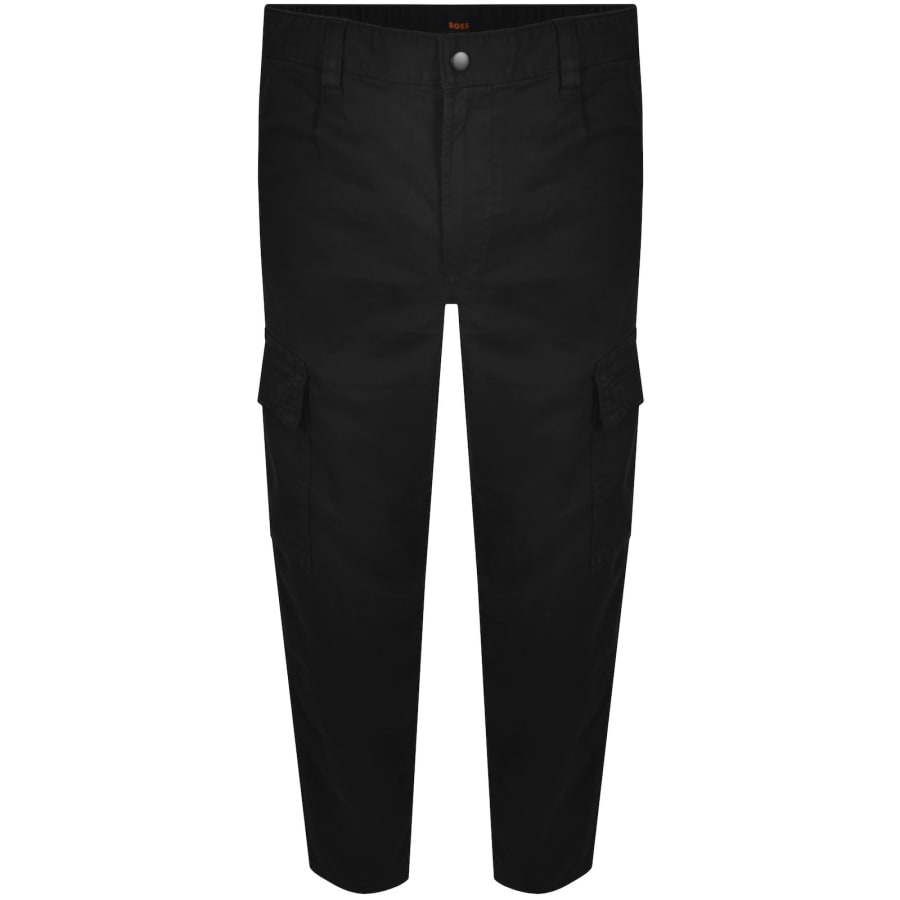 Image number 2 for BOSS Sisla 9 Cargo Trousers Black