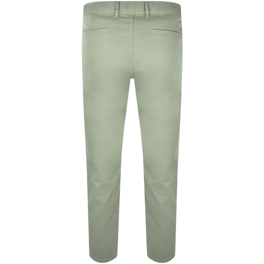 Image number 3 for BOSS Chino Slim Trousers Green