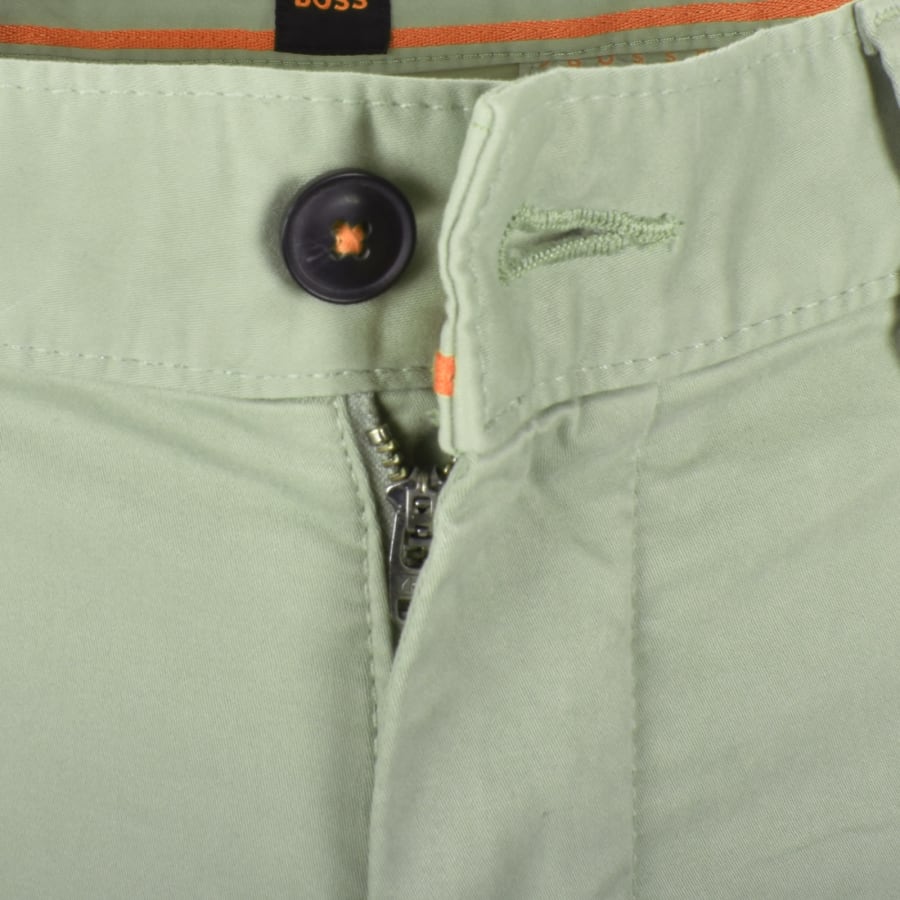 Image number 5 for BOSS Chino Slim Trousers Green