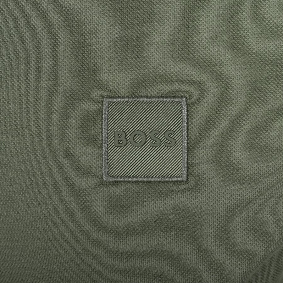 Image number 3 for BOSS Westart 1 Sweatshirt Open Green