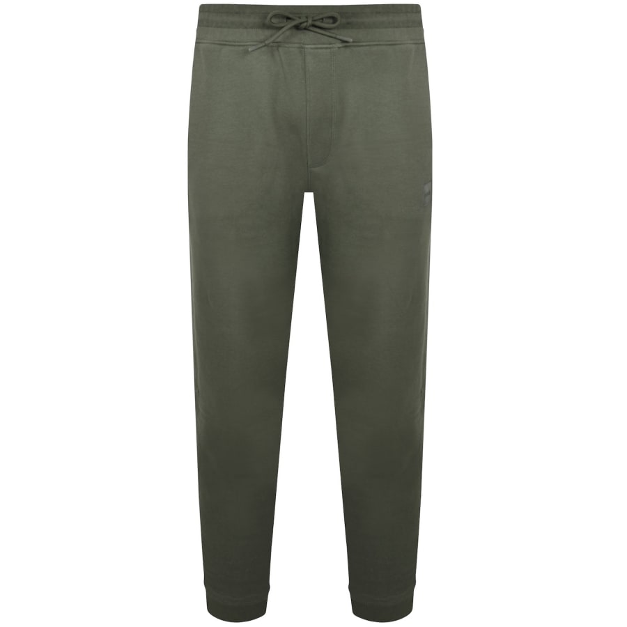 Image number 2 for BOSS Sestart Jogging Bottoms Green