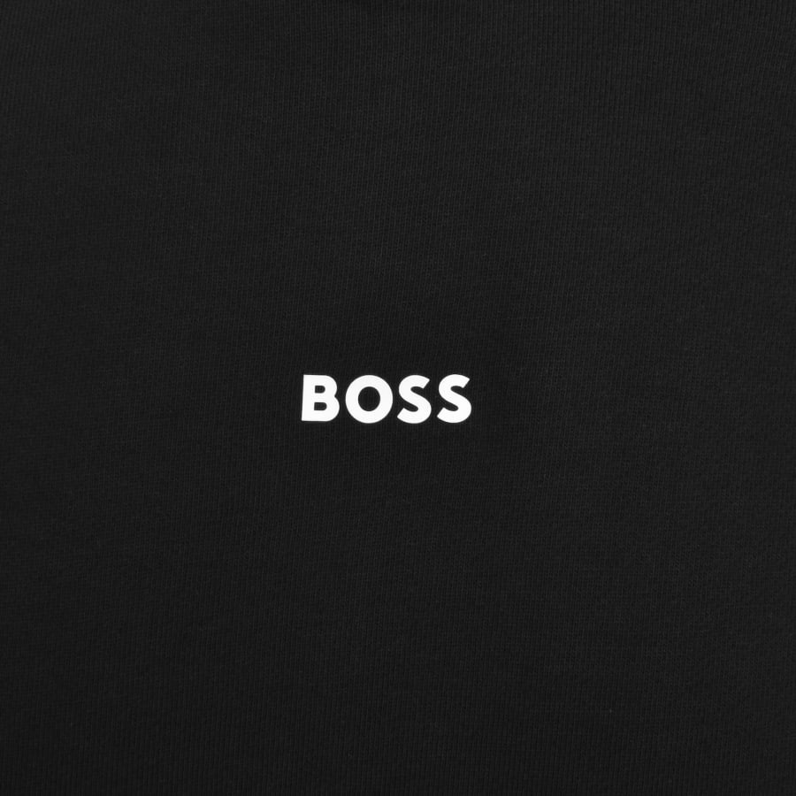 Image number 3 for BOSS Wetalk Pullover Hoodie Black