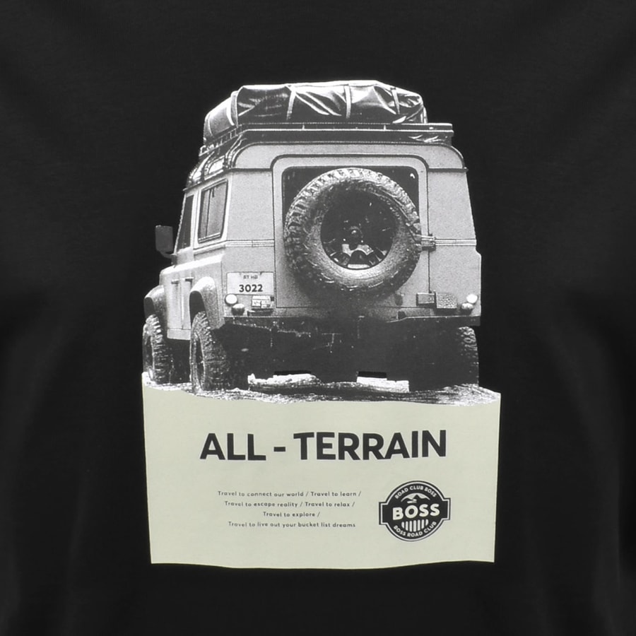 Image number 3 for BOSS Te Wagon T Shirt Black