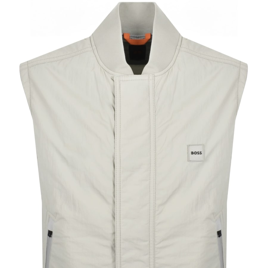 Image number 2 for BOSS Ogear Gilet Light Beige