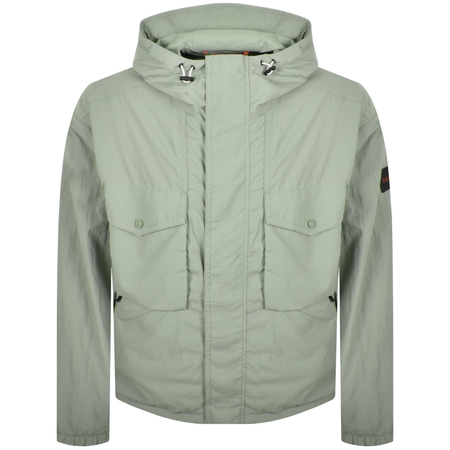 Image number 2 for BOSS Omusk Jacket Light Green
