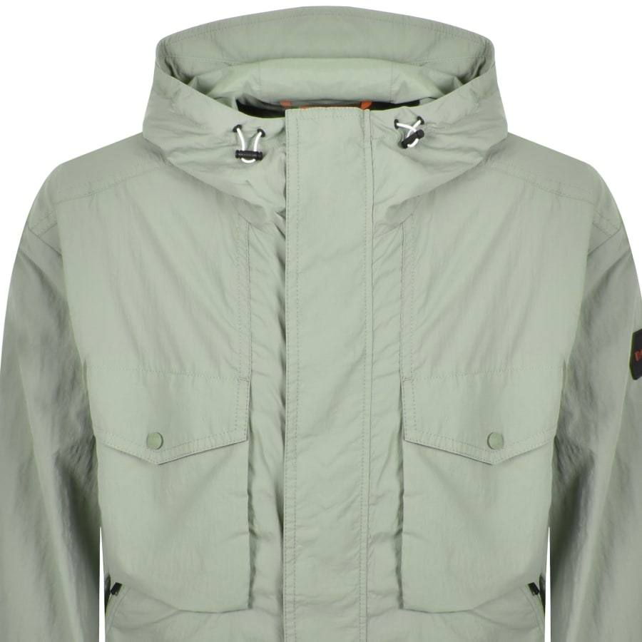 Image number 3 for BOSS Omusk Jacket Light Green