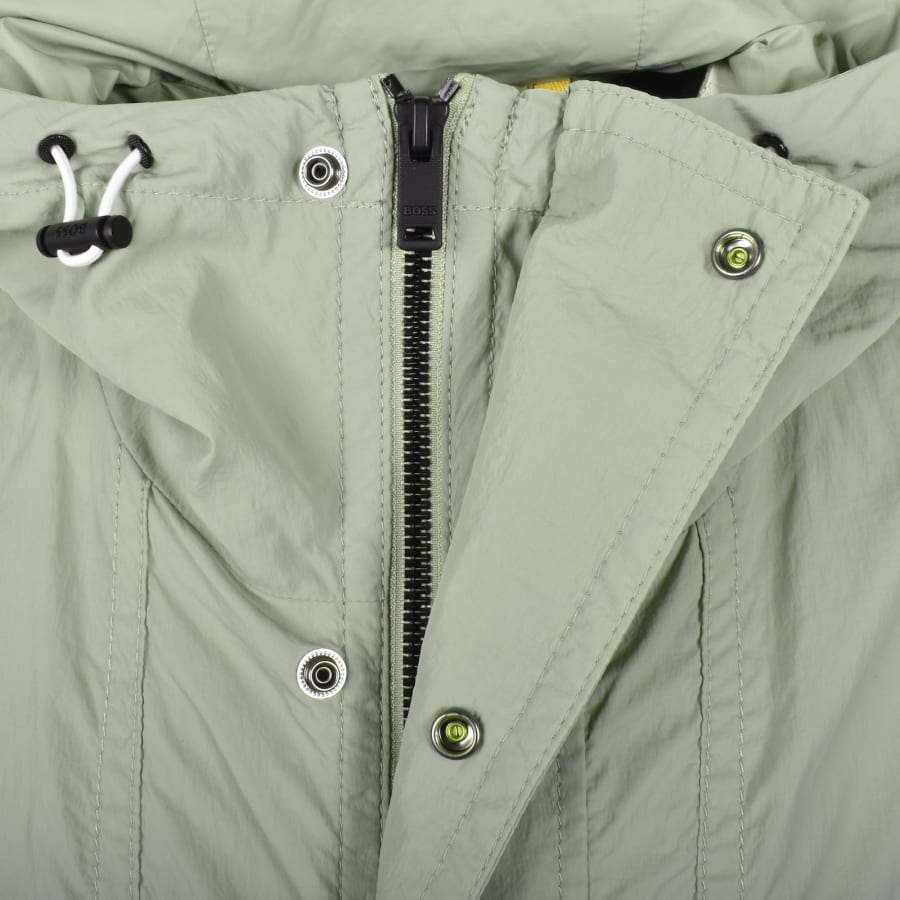 Image number 5 for BOSS Omusk Jacket Light Green