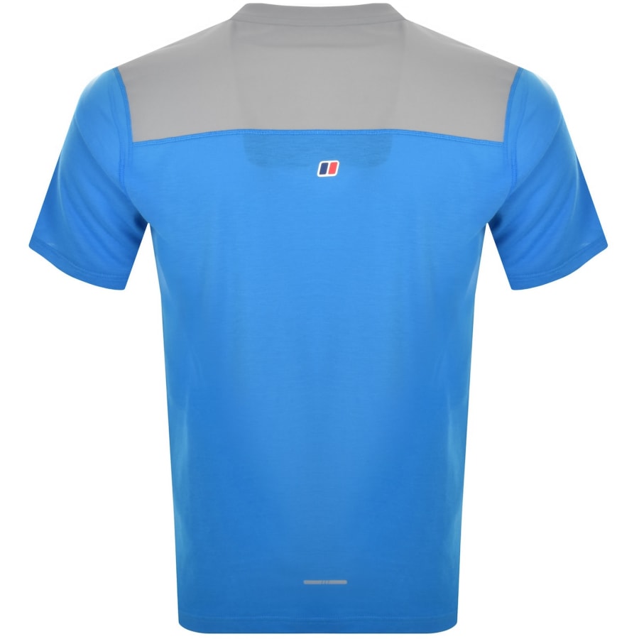 Image number 5 for Berghaus Terrain Trek Tech T Shirt Blue