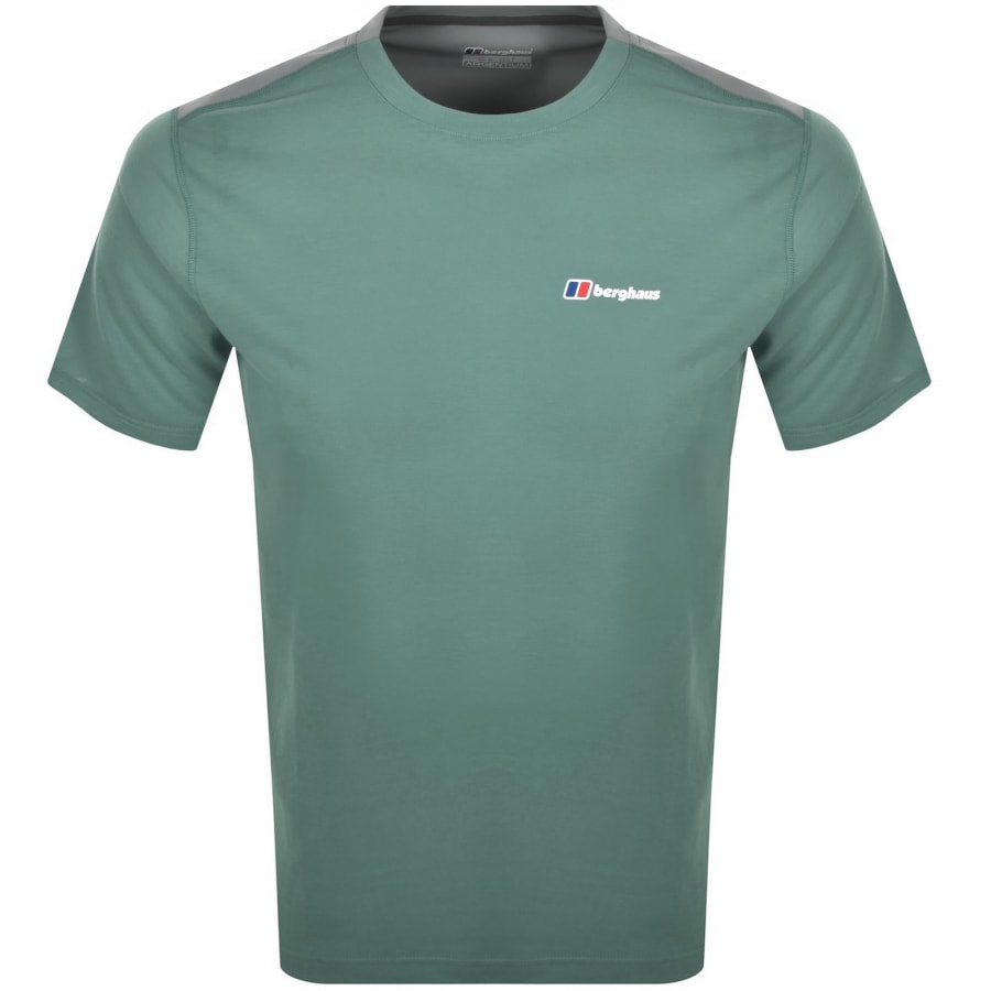 Image number 2 for Berghaus Terrain Trek Tech T Shirt Green
