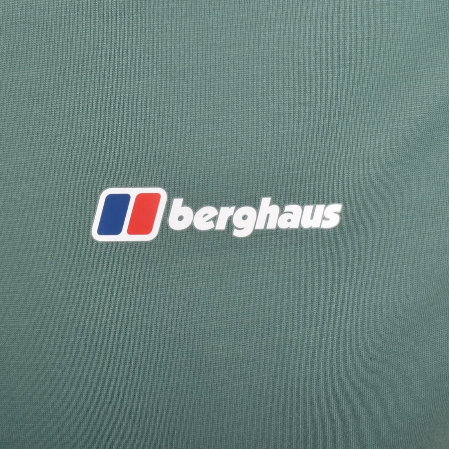 Image number 4 for Berghaus Terrain Trek Tech T Shirt Green