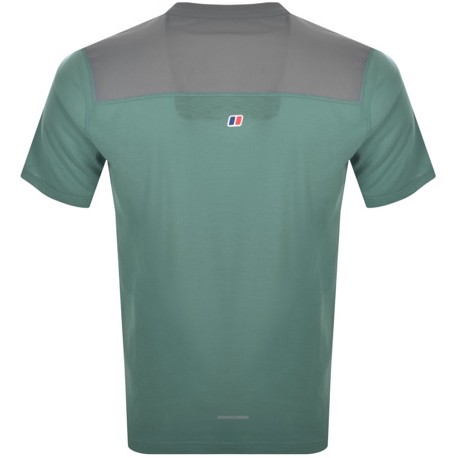 Image number 5 for Berghaus Terrain Trek Tech T Shirt Green