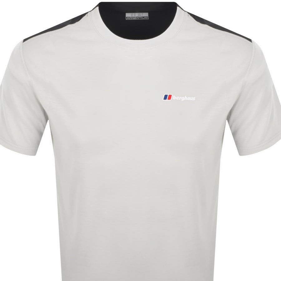 Image number 3 for Berghaus Terrain Trek Tech T Shirt Stone