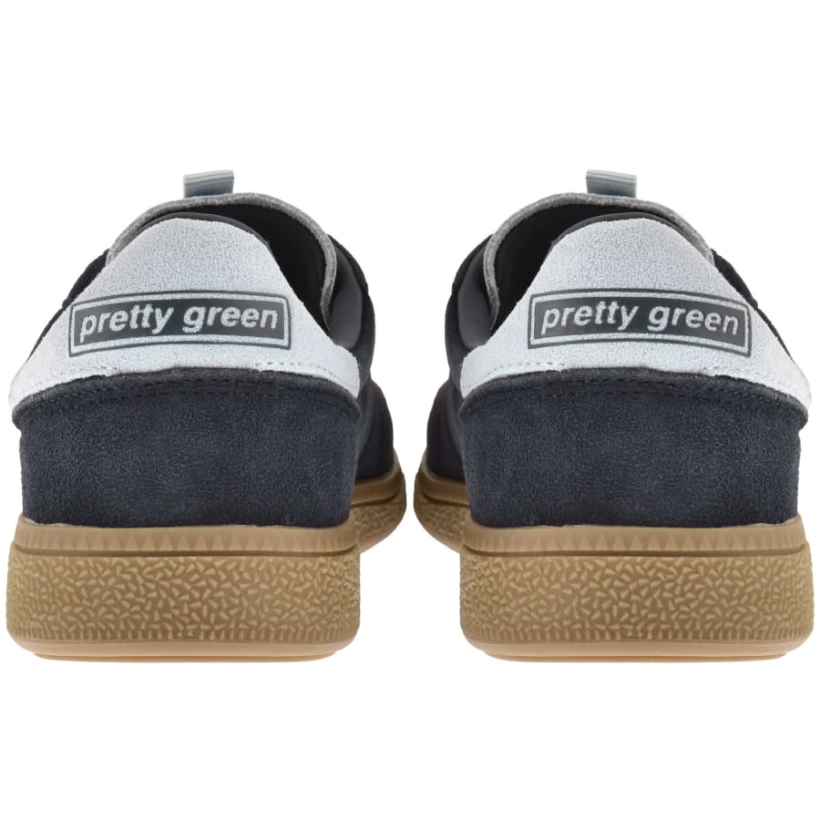 Image number 2 for Pretty Green Reunion Ramblas Trainers Navy