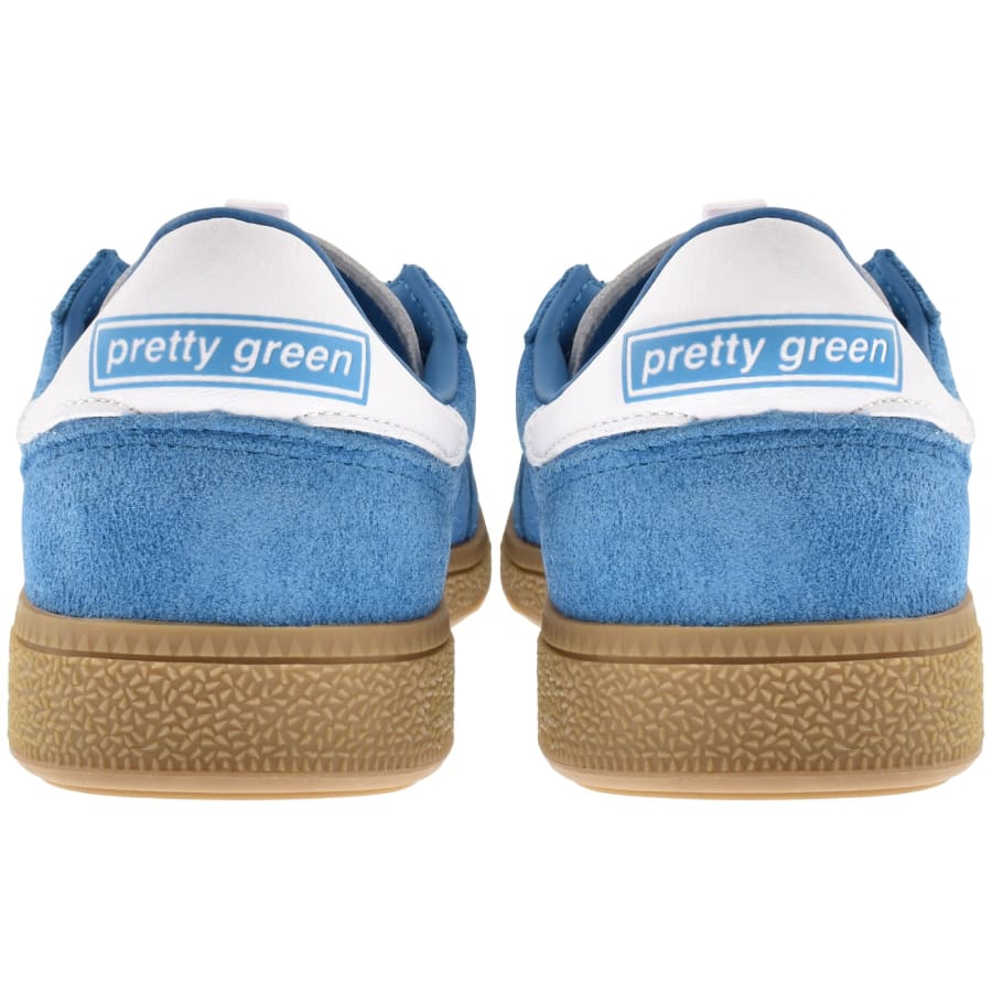 Image number 2 for Pretty Green Reunion Ramblas Trainers Blue