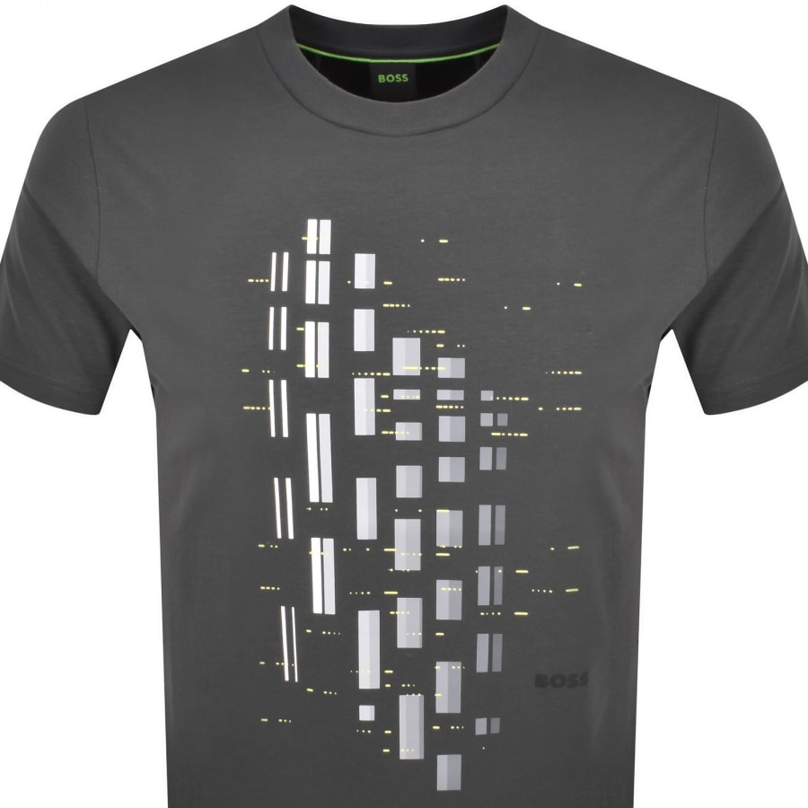 Image number 2 for BOSS GRX Zone T Shirt Dark Grey