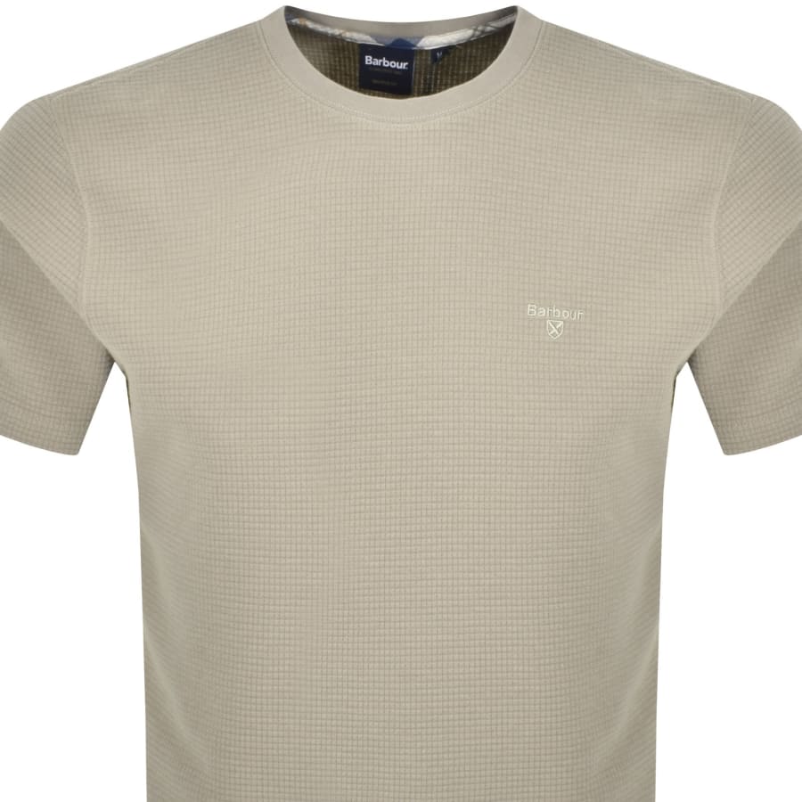 Image number 2 for Barbour Platford T Shirt Concrete Grey