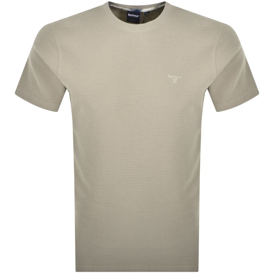 Image number 1 for Barbour Platford T Shirt Concrete Grey