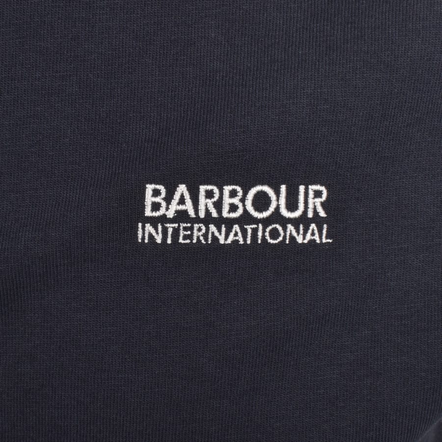 Image number 3 for Barbour International Ethan Polo T Shirt Navy