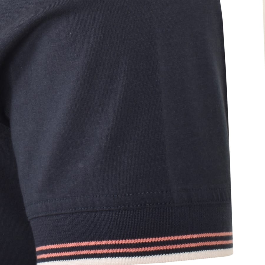 Image number 4 for Barbour International Ethan Polo T Shirt Navy
