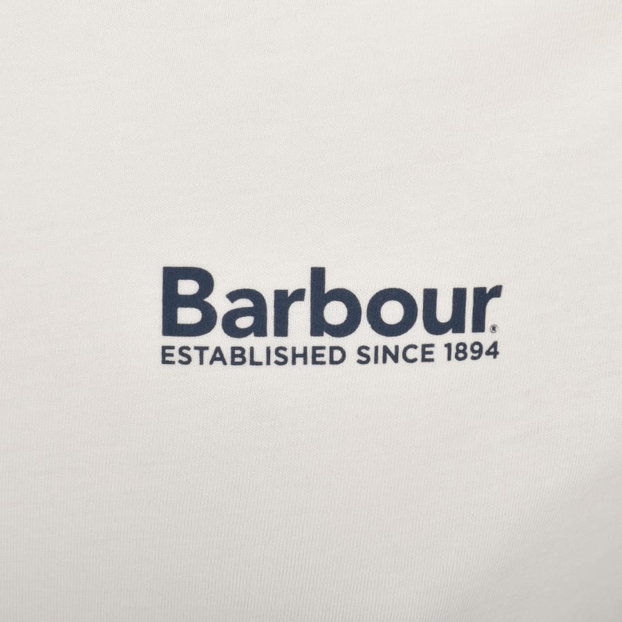 Image number 4 for Barbour Moonwell T Shirt Whisper White