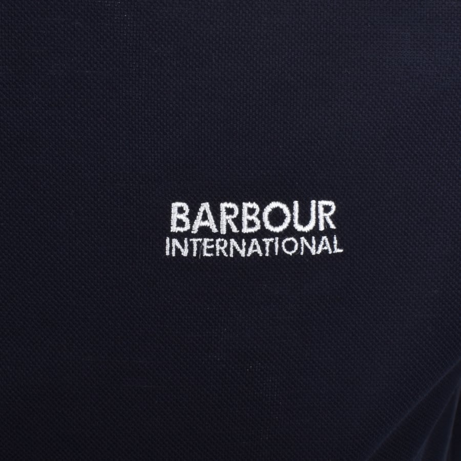 Image number 3 for Barbour International Upham Polo T Shirt Navy