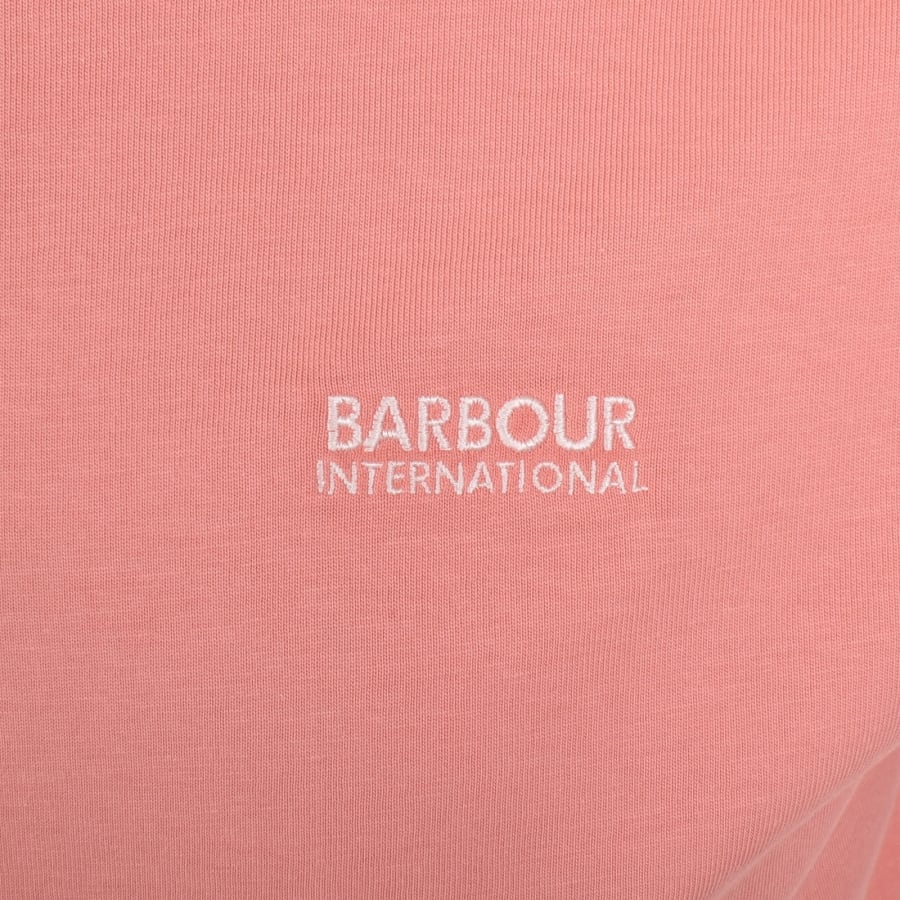 Image number 3 for Barbour International Ethan Polo T Shirt Pink