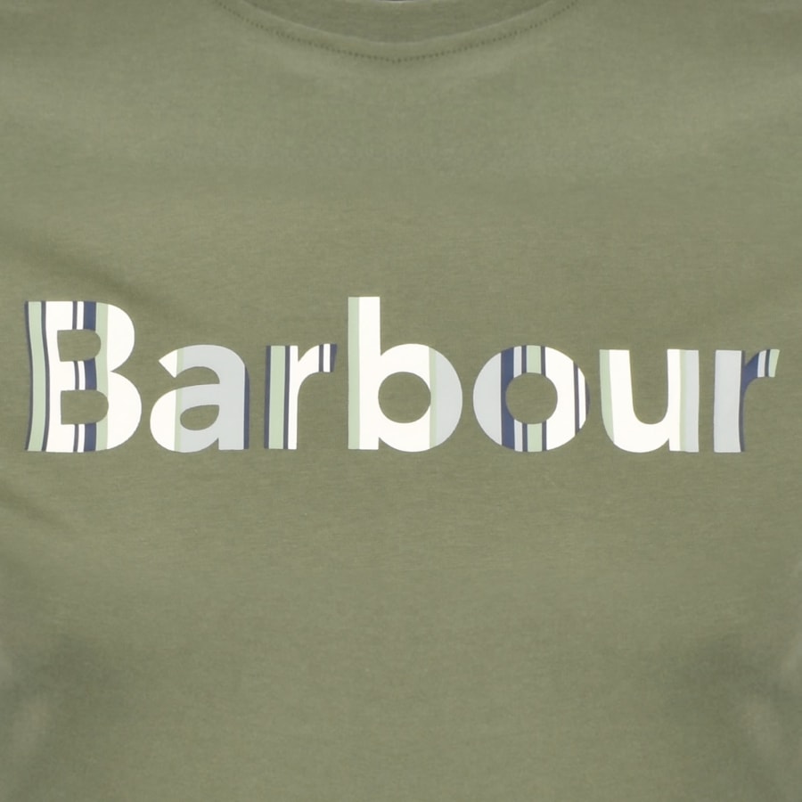 Image number 3 for Barbour Wetsand T Shirt Light Moss Green