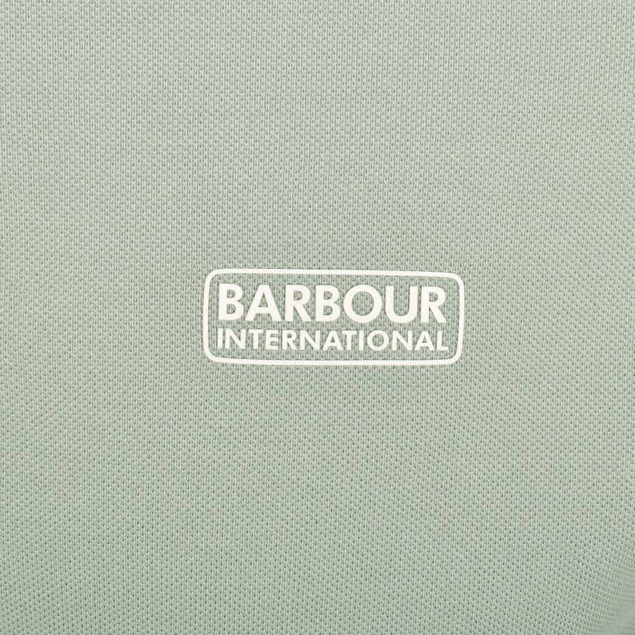 Image number 3 for Barbour International Essential Polo Grey