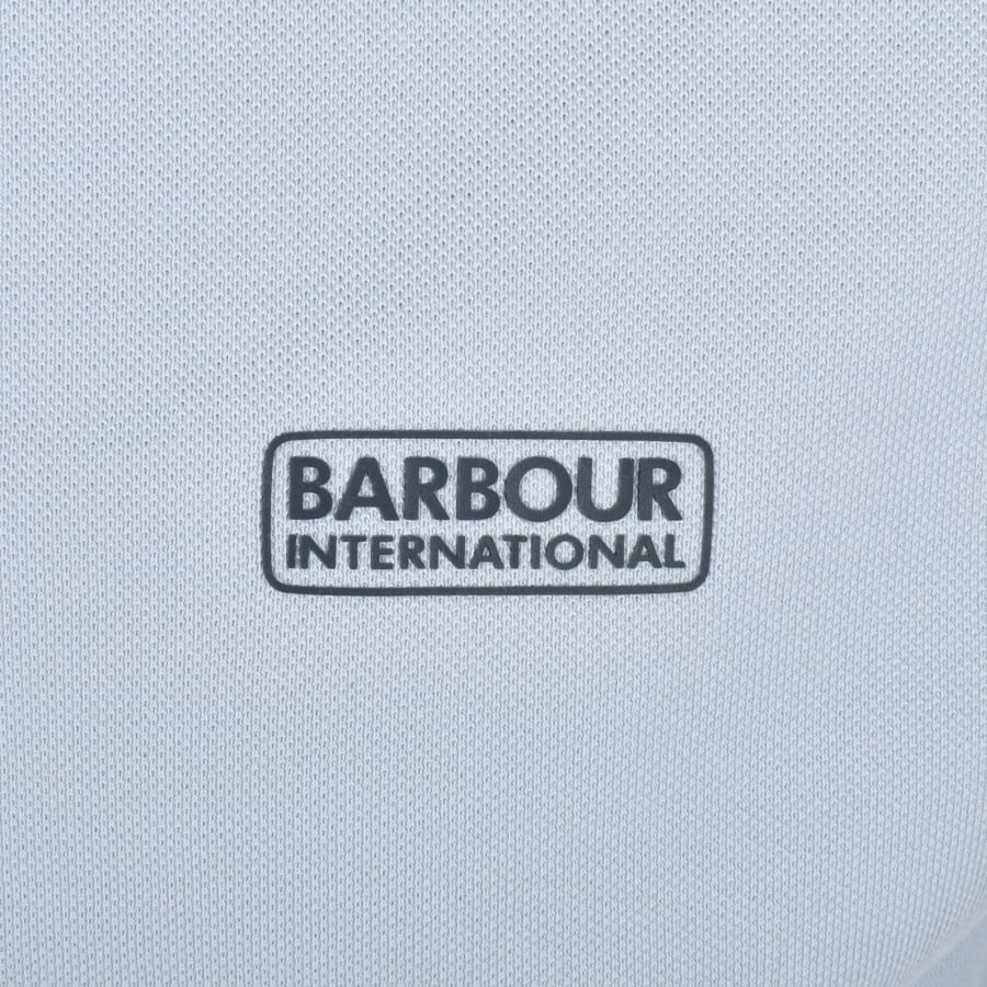 Image number 3 for Barbour International Essential Polo Blue