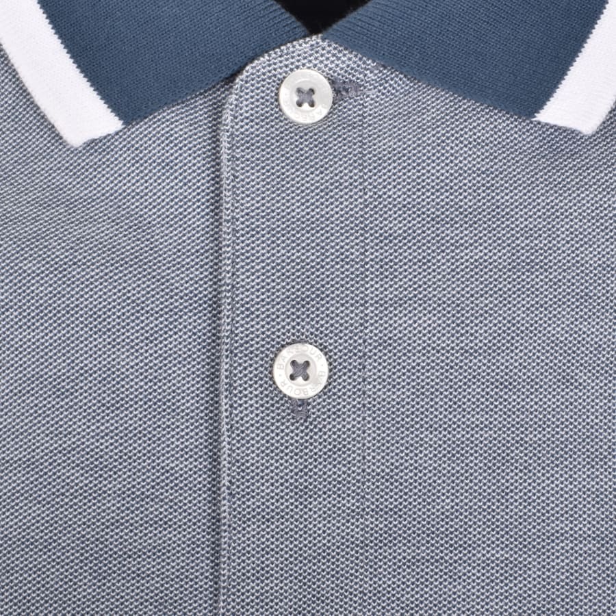 Image number 5 for Barbour Barnard Polo T Shirt Dark Denim
