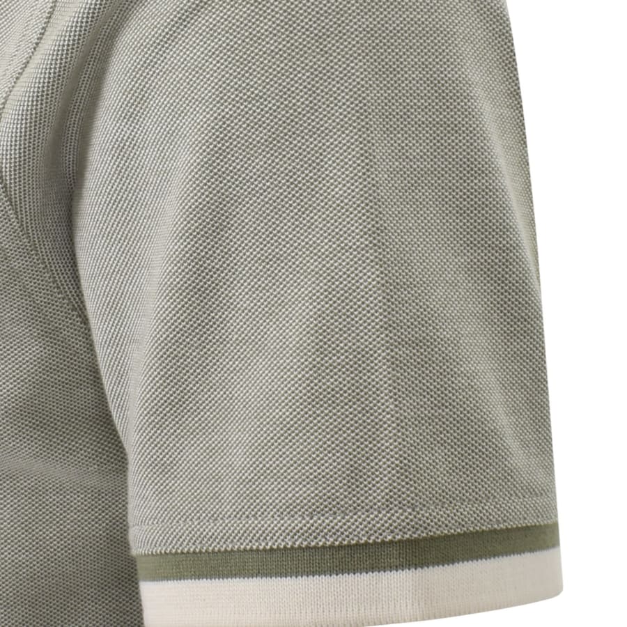 Image number 4 for Barbour Barnard Polo T Shirt Light Moss
