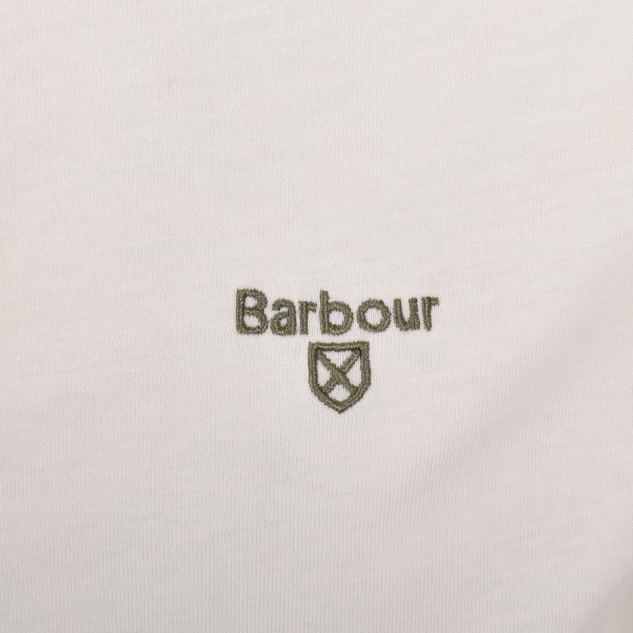 Image number 3 for Barbour Austwick Polo T Shirt Whisper White
