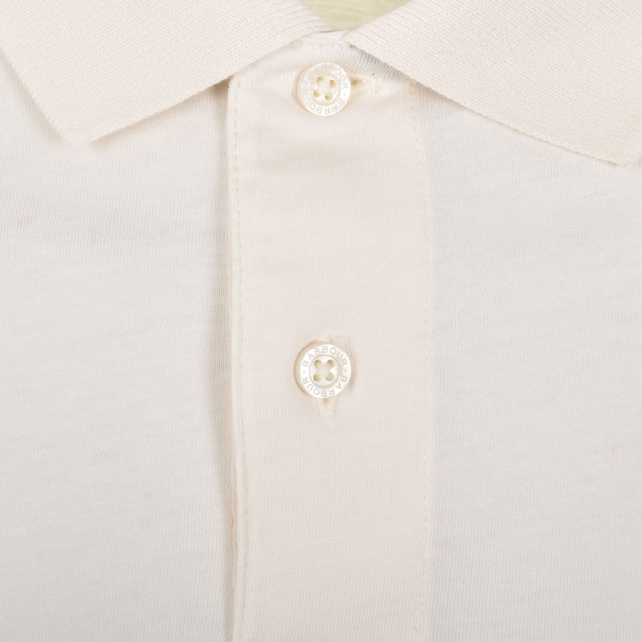 Image number 5 for Barbour Austwick Polo T Shirt Whisper White