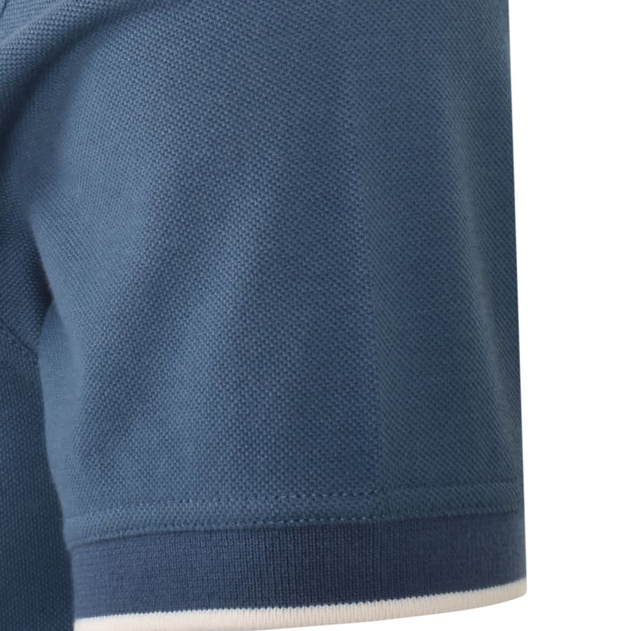 Image number 4 for Barbour Denwick Polo T Shirt Dark Denim