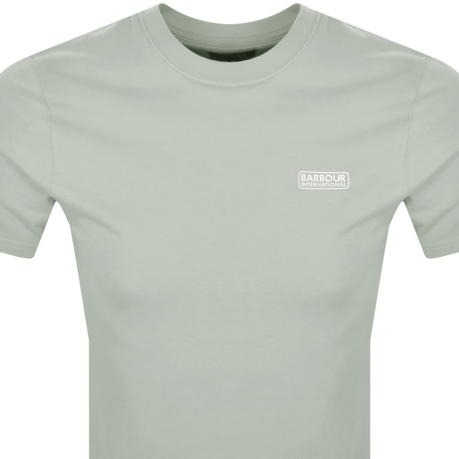 Image number 2 for Barbour International Small Logo T Shirt Grey