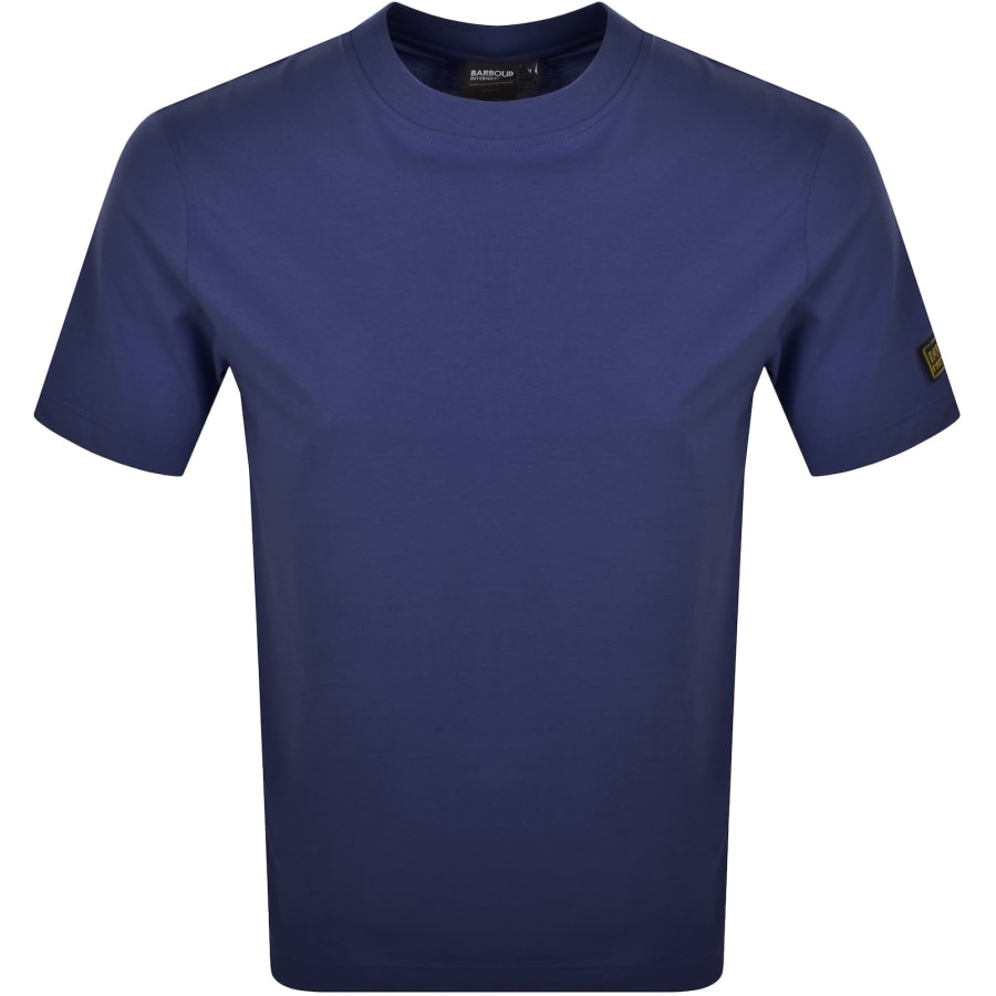 Image number 2 for Barbour International Outline T Shirt Navy