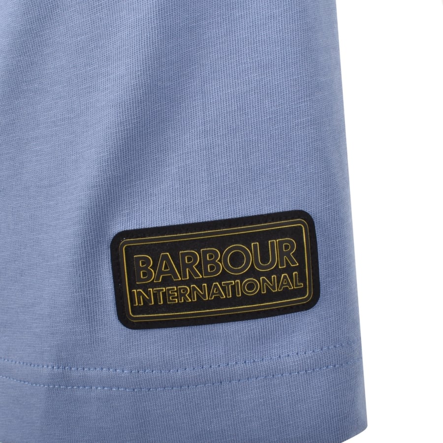 Image number 4 for Barbour International Outline T Shirt Blue
