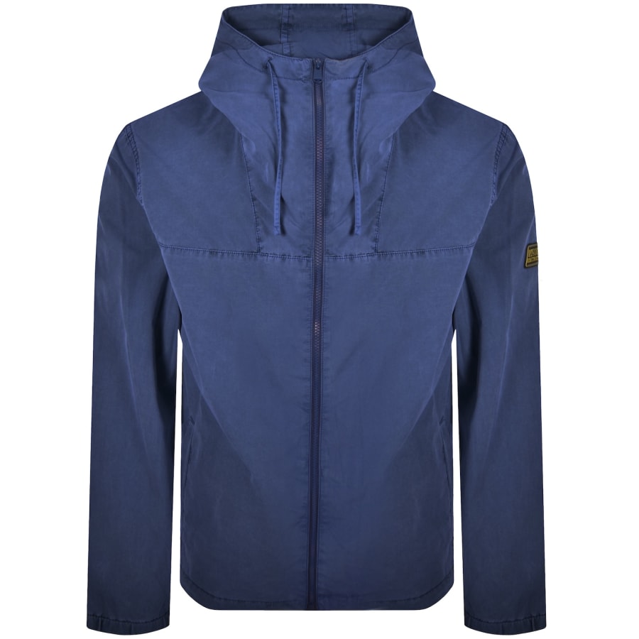 Image number 2 for Barbour International Buckley Overshirt Navy