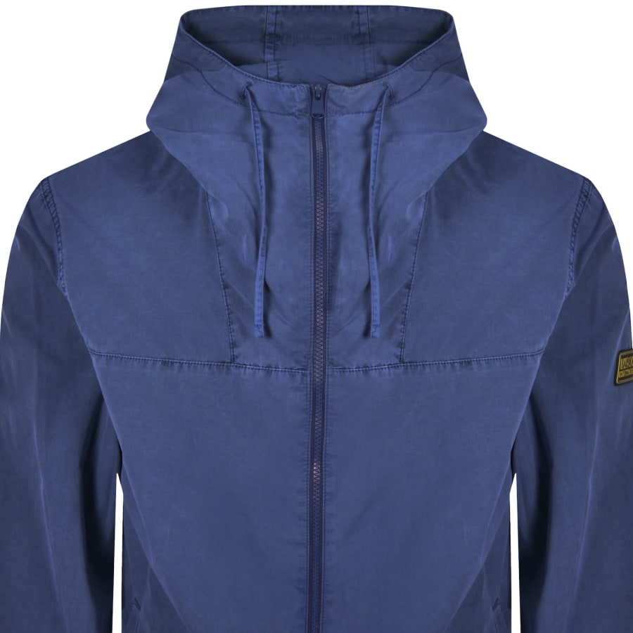 Image number 3 for Barbour International Buckley Overshirt Navy