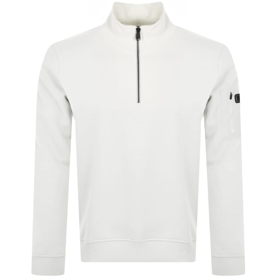 Image number 2 for Barbour International Ewan Sweatshirt White
