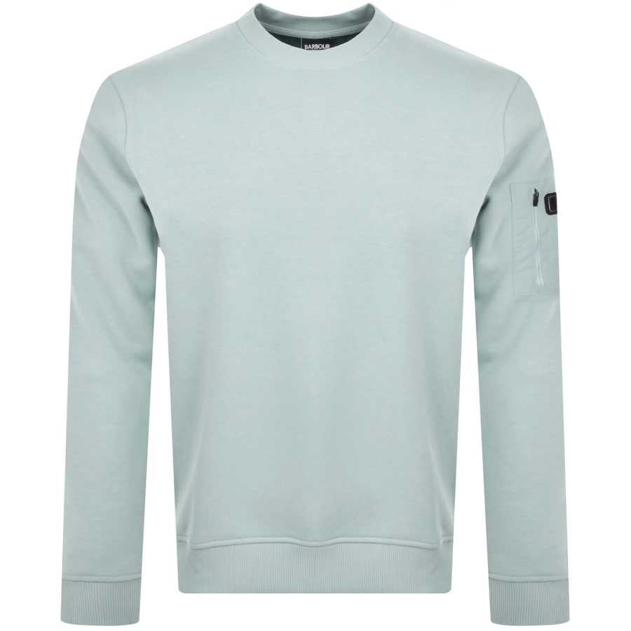 Image number 2 for Barbour International Grip Sweatshirt Grey