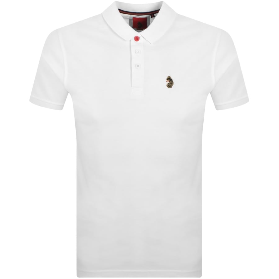 Image number 1 for Luke 1977 Williams Polo T Shirt White