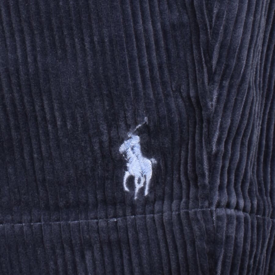 Image number 3 for Ralph Lauren Corduroy Shorts Navy