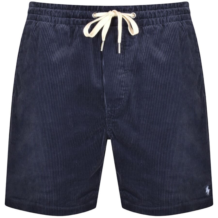 Image number 1 for Ralph Lauren Corduroy Shorts Navy