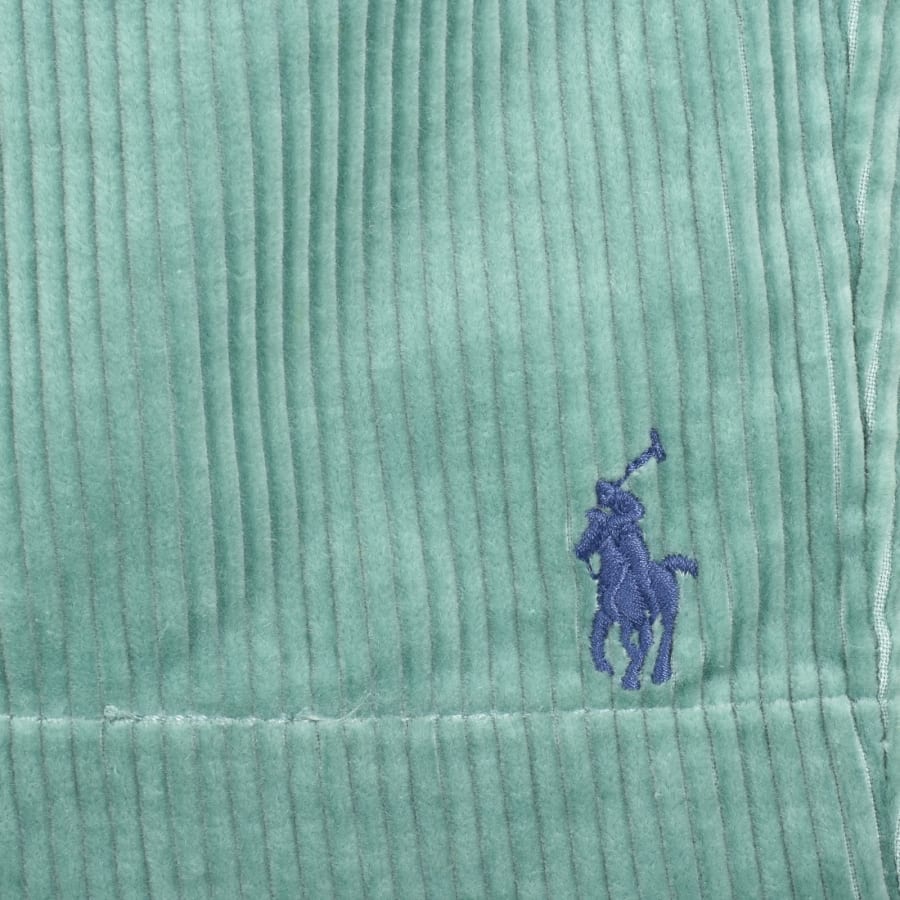 Image number 3 for Ralph Lauren Corduroy Shorts Green