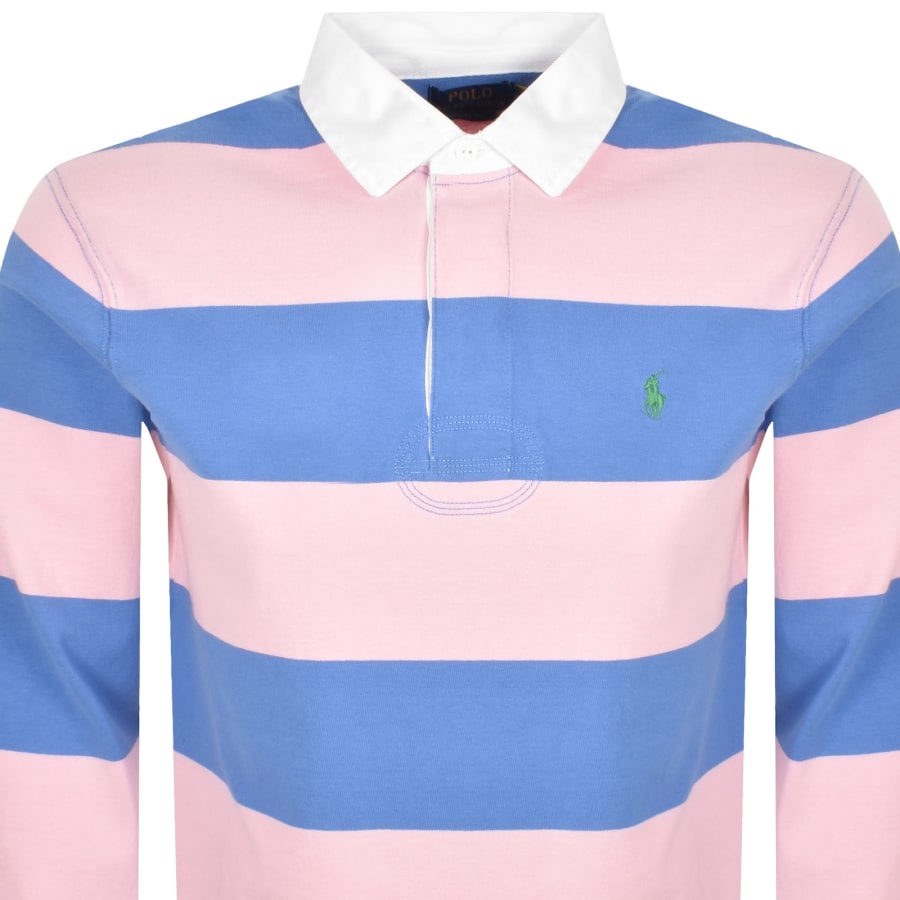 Image number 2 for Ralph Lauren Rugby Polo T Shirt Pink