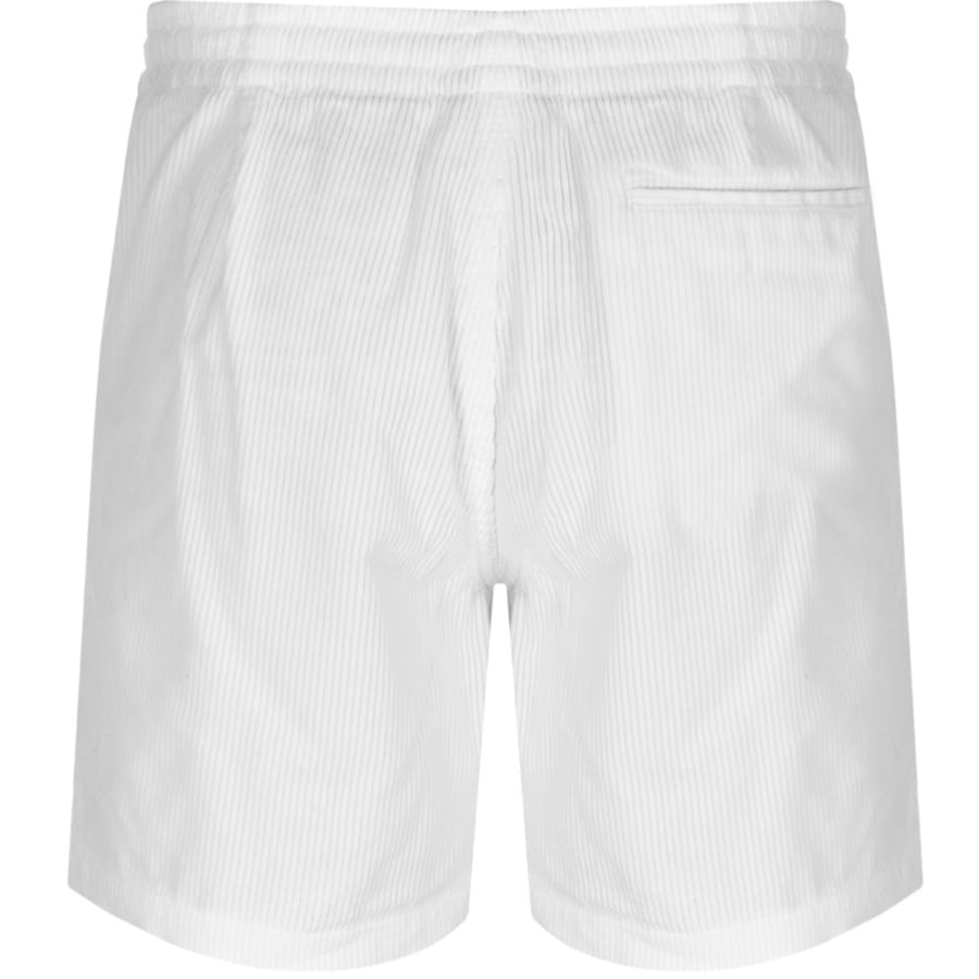 Image number 2 for Ralph Lauren Corduroy Shorts White